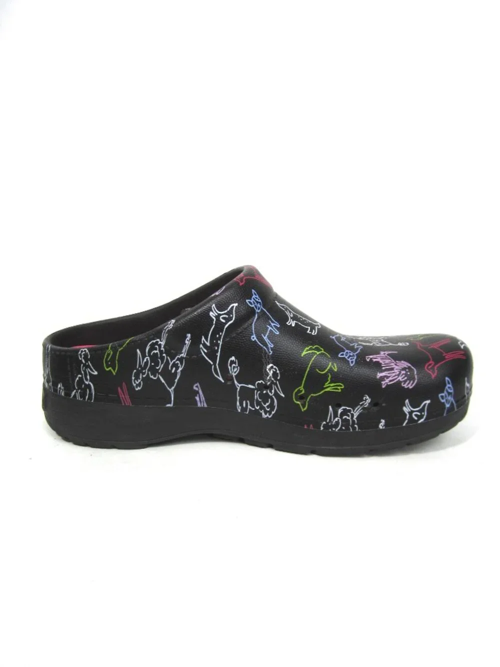 Dansko Kane Dog Lover Print EVA Clogs Size 39 US 8.5 9 Vet Groomer Waterproof - Picture 2 of 11